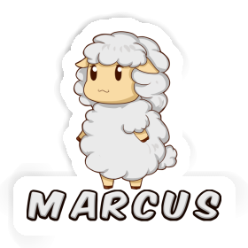 Aufkleber Marcus Schaf Image