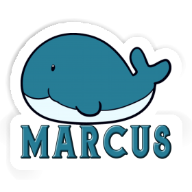 Autocollant Baleine Marcus Image
