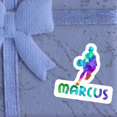 Sticker Marcus Basketballspieler Sticker Marcus Basketballspieler Image