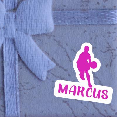 Basketballspieler Aufkleber Marcus Laptop Image