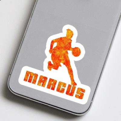 Basketballspielerin Sticker Marcus Notebook Basketballspielerin Sticker Marcus Gift package Image