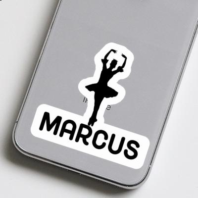 Ballerina Sticker Marcus Notebook Ballerina Sticker Marcus Notebook Image