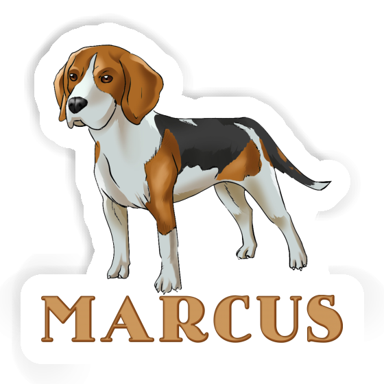 Aufkleber Marcus Beagle Aufkleber Marcus Beagle Image
