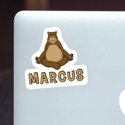 Autocollant Marcus Our de yoga Laptop Autocollant Marcus Our de yoga Laptop Image