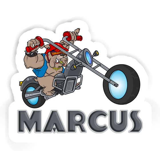 Marcus Sticker Motorradfahrer Notebook Marcus Sticker Motorradfahrer Gift package Image