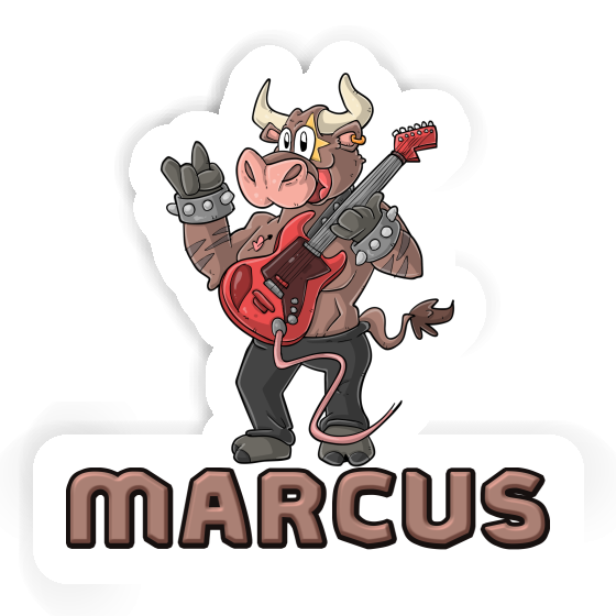 Autocollant Taureau rocker Marcus Laptop Autocollant Taureau rocker Marcus Laptop Image