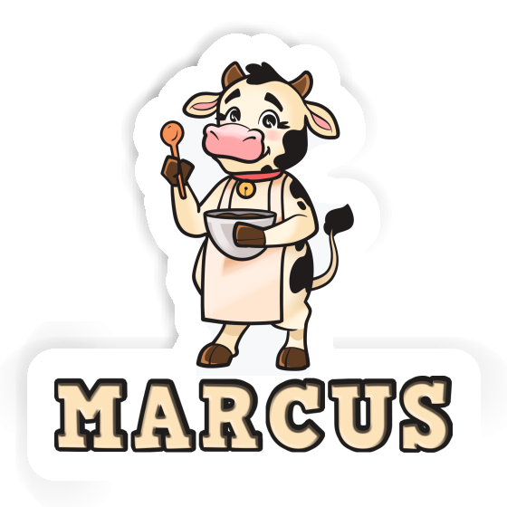 Marcus Aufkleber Kuh Notebook Marcus Aufkleber Kuh Gift package Image