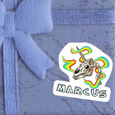Aufkleber Totenkopf Marcus Aufkleber Totenkopf Marcus Image