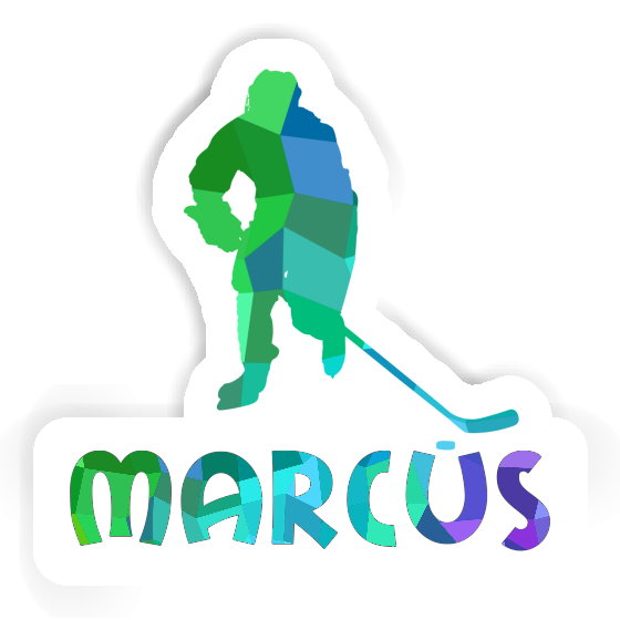Sticker Eishockeyspieler Marcus Image