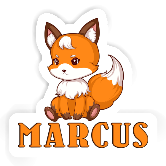 Autocollant Renard Marcus Notebook Autocollant Renard Marcus Notebook Image