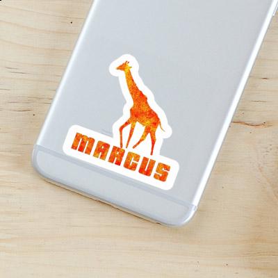 Sticker Marcus Giraffe Notebook Sticker Marcus Giraffe Gift package Image