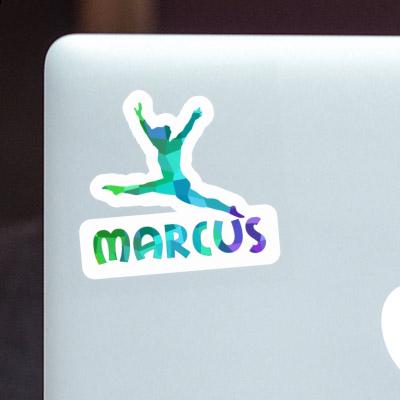 Gymnastin Sticker Marcus Notebook Gymnastin Sticker Marcus Gift package Image