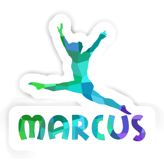 Marcus Autocollant Gymnaste Image