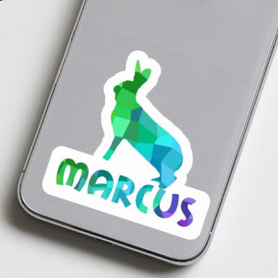 Autocollant Marcus Lapin Laptop Image