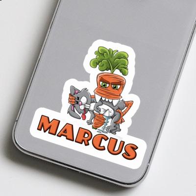 Sticker Marcus Monster-Karotte Notebook Sticker Marcus Monster-Karotte Gift package Image