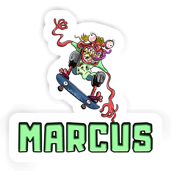 Autocollant Skateur Marcus Notebook Autocollant Skateur Marcus Notebook Image