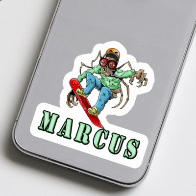 Autocollant Marcus Boarder Notebook Image
