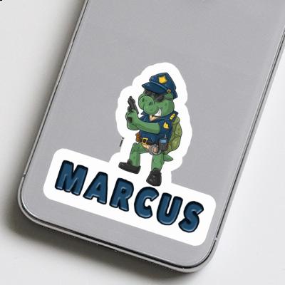 Aufkleber Marcus Polizist Aufkleber Marcus Polizist Image