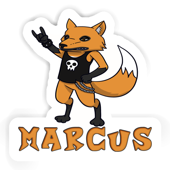 Autocollant Marcus Renard Autocollant Marcus Renard Image