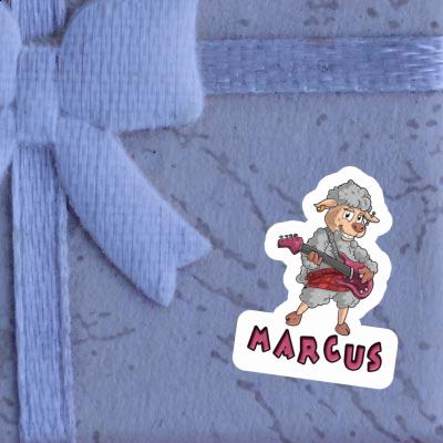 Sticker Guitarist Marcus Sticker Guitarist Marcus Image