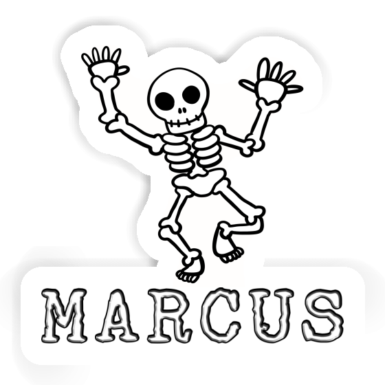 Autocollant Marcus Squelette Notebook Autocollant Marcus Squelette Notebook Image