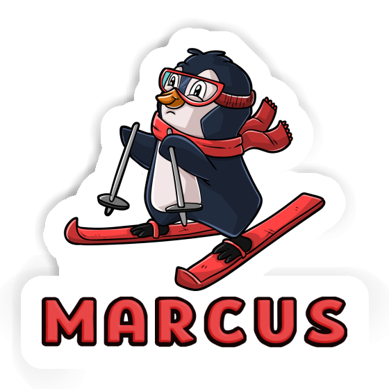 Autocollant Skieuse Marcus Laptop Autocollant Skieuse Marcus Laptop Image