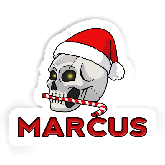 Autocollant Marcus Crâne de Noël Notebook Autocollant Marcus Crâne de Noël Gift package Image