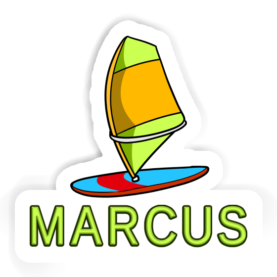 Autocollant Voile de windsurf Marcus Autocollant Voile de windsurf Marcus Image