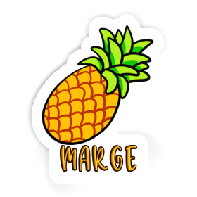 Sticker Pineapple Marge Image