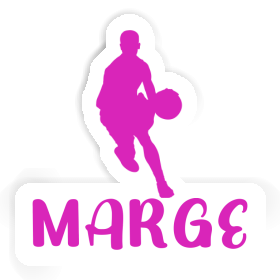 Sticker Basketball Player Marge Image
