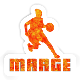 Sticker Basketball Player Marge Image