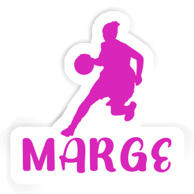 Sticker Basketball Player Marge Image