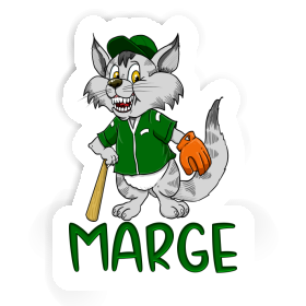 Marge Sticker Cat Image