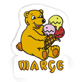 Sticker Ice Cream Marge Image