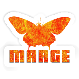 Sticker Butterfly Marge Image