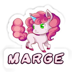 Marge Sticker Unicorn Image
