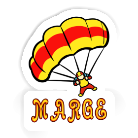 Aufkleber Fallschirm Marge Image