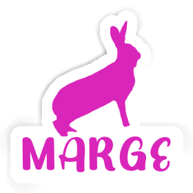 Sticker Rabbit Marge Image