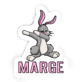 Hare Sticker Marge Image