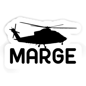 Marge Sticker Helicopter Image