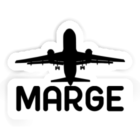 Sticker Marge Jumbo-Jet Image