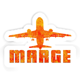 Sticker Marge Jumbo-Jet Image