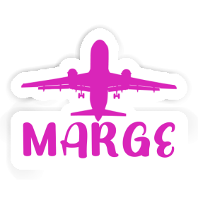 Sticker Jumbo-Jet Marge Image