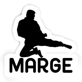 Sticker Marge Karateka Image