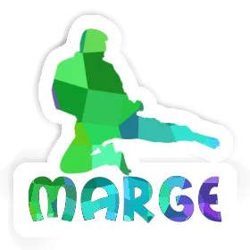 Sticker Karateka Marge Image