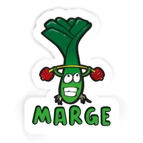 Marge Sticker Leek Image