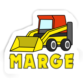 Sticker Marge Low Loader Image