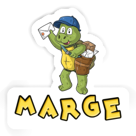 Postman Sticker Marge Image