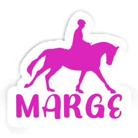Marge Sticker Horse Rider Image
