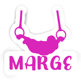 Sticker Ringturnerin Marge Image